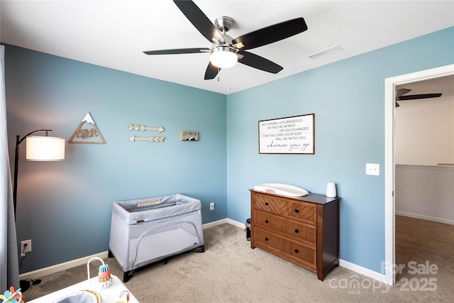 5069 Thomasville Dr, Belmont, NC 28012 - bedroom with carpet flooring and ceiling fan