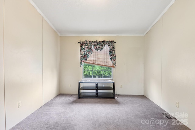 18 Sweet Briar Path Way, Hendersonville, NC 28792 - unfurnished room featuring ornamental molding and carpet