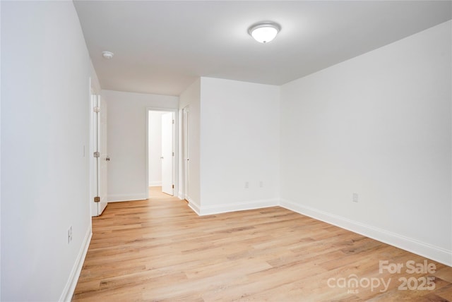 4806 Spring Lake Dr Unit D, Charlotte, NC 28212 - spare room with light wood-type flooring and baseboards