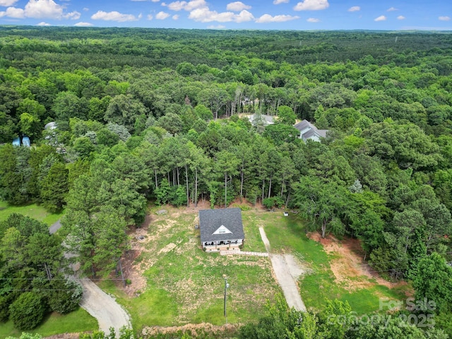 4592 Reid Rd, Edgemoor, SC 29712 - view from above of property featuring a forest