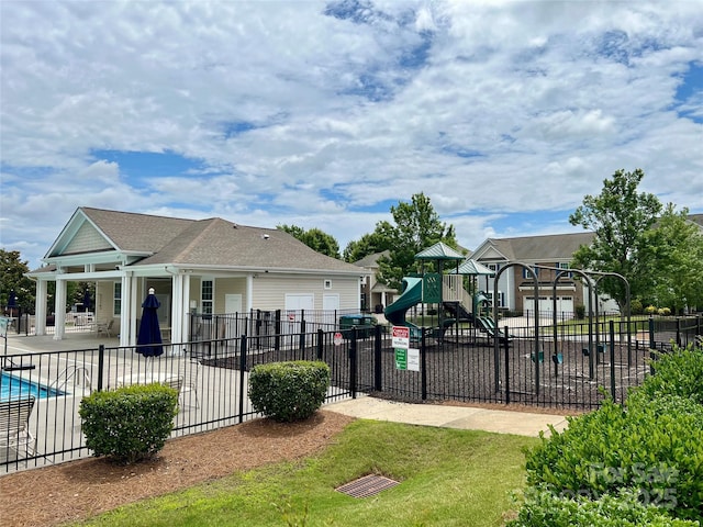 11511 Wilson Mill Ln, Pineville, NC 28134 - view of community with a patio area