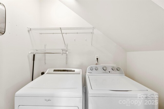 448 River Park Rd, Belmont, NC 28012 - washroom with washing machine and clothes dryer