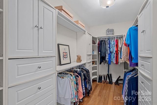 1317 Longleaf Ct, Matthews, NC 28104 - walk in closet featuring light wood-style floors