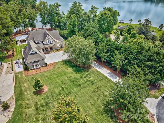 6216 N Rd, York, SC 29745 - aerial view of property and surrounding area with a large body of water