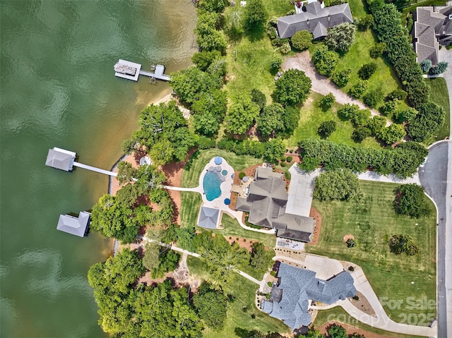 6216 N Rd, York, SC 29745 - aerial view of a nearby body of water