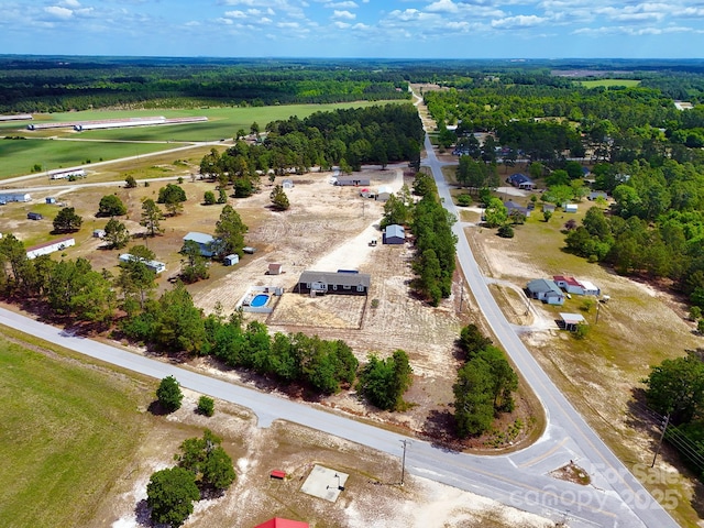 428 Long Branch Church Rd, Jefferson, SC 29718 - bird's eye view of a forest