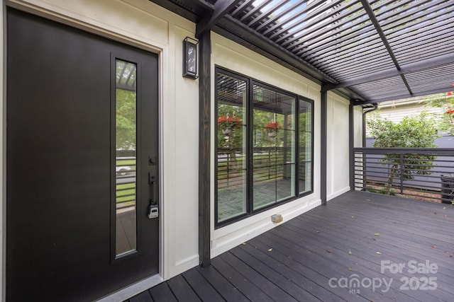 6501 Piney Path Rd, Charlotte, NC 28212 - view of wooden deck