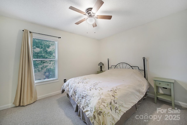 1003 Cranberry Cir, Fort Mill, SC 29715 - carpeted bedroom featuring baseboards and a ceiling fan