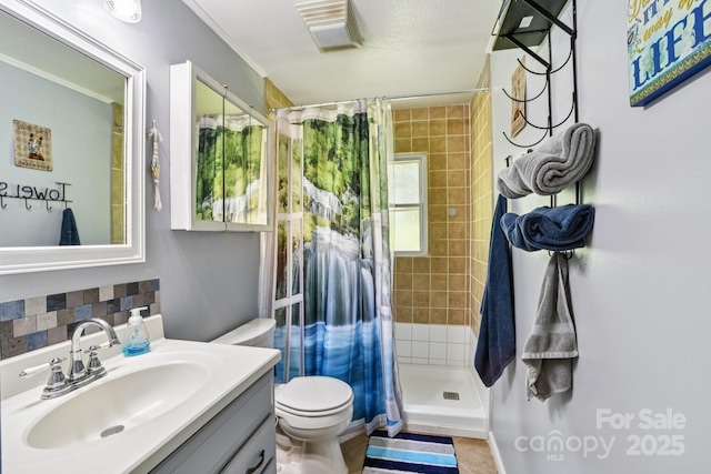 19 Lockman Rd, Maggie Valley, NC 28751 - full bathroom with a stall shower and vanity