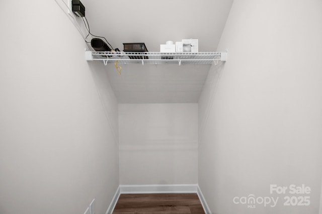 1022 Jeffery Dean Ct, Albemarle, NC 28001 - spacious closet featuring wood finished floors