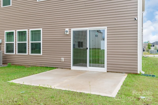 1022 Jeffery Dean Ct, Albemarle, NC 28001 - back of house with a patio area and a yard