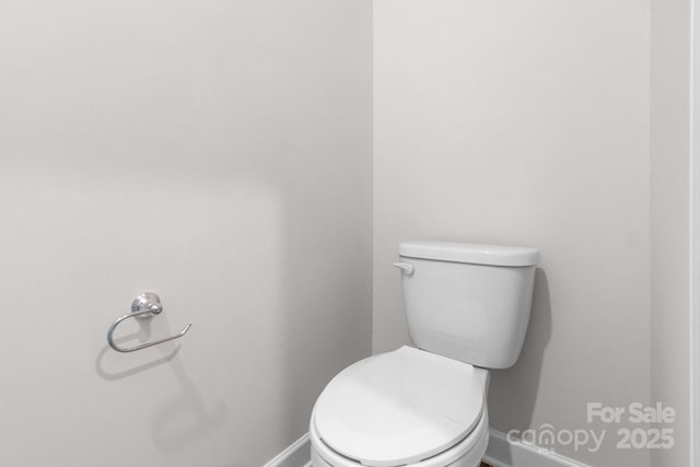 1022 Jeffery Dean Ct, Albemarle, NC 28001 - bathroom with baseboards and toilet