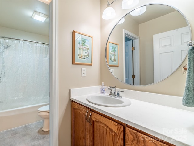 21 Fern Haven Ln, Fairview, NC 28730 - bathroom with vanity and shower / bath combination with curtain