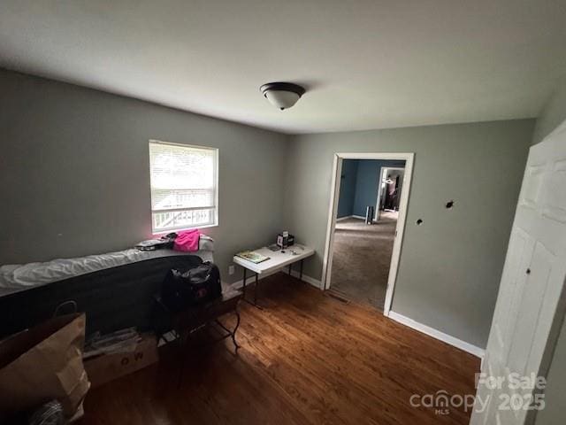 2116 Dana Pl, Shelby, NC 28152 - bedroom featuring wood finished floors and baseboards