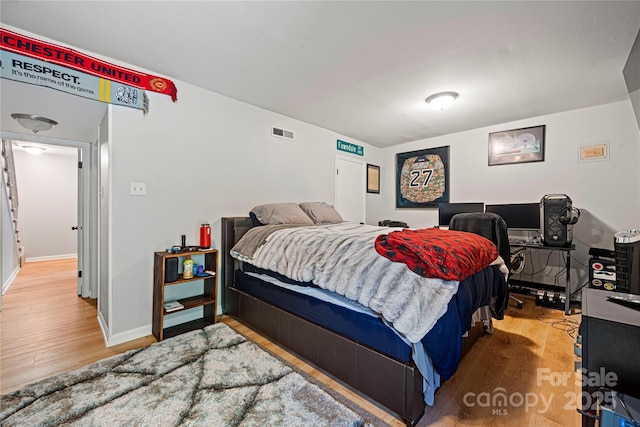 3500 Colony Rd Unit B, Charlotte, NC 28211 - bedroom with wood finished floors and baseboards