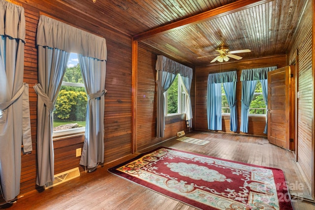 2428 Hamburg Rd, Mars Hill, NC 28754 - unfurnished sunroom featuring plenty of natural light