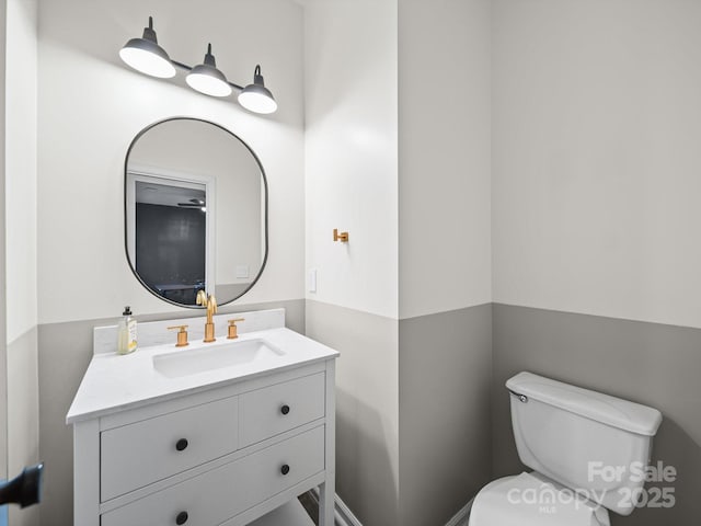 216 Devon Forest Dr, Mooresville, NC 28115 - half bath with toilet and vanity