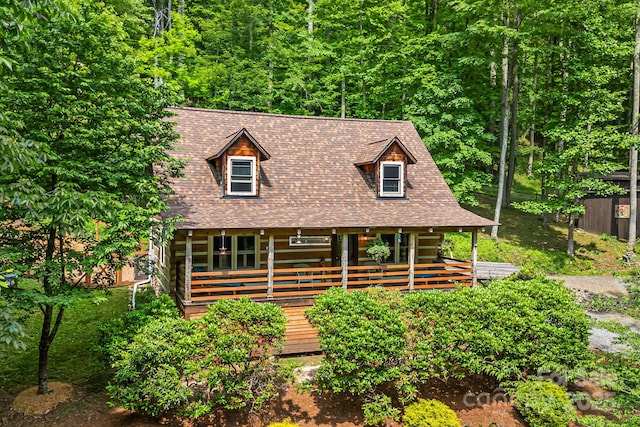 1980 Old Murray Rd, Mars Hill, NC 28754 - view of front of property featuring a shingled roof