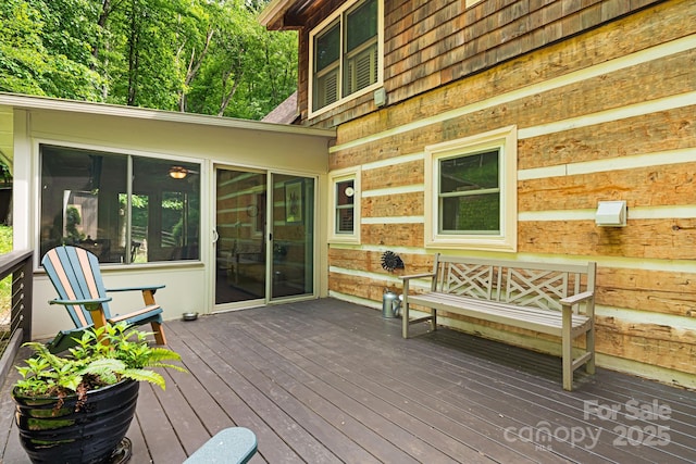 1980 Old Murray Rd, Mars Hill, NC 28754 - view of wooden terrace