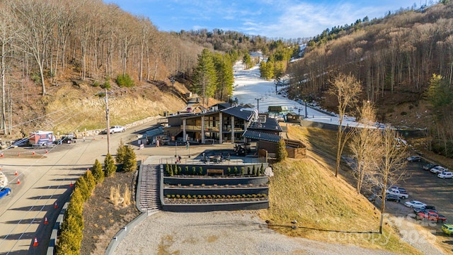 1980 Old Murray Rd, Mars Hill, NC 28754 - view from above of property featuring a forest