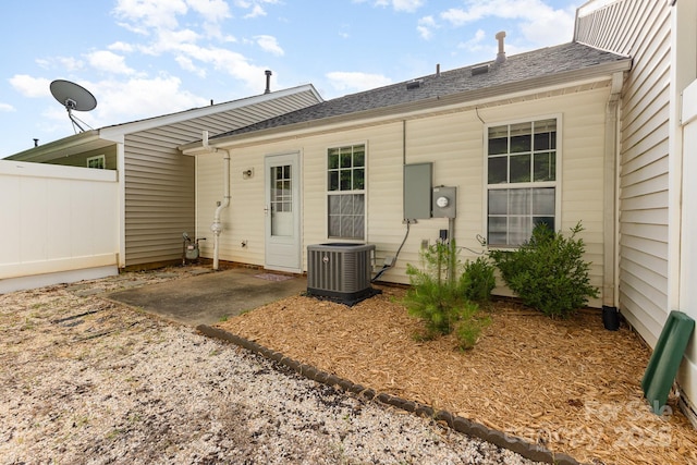 409 Lexie Ln, Rock Hill, SC 29732 - back of property featuring a patio and roof with shingles