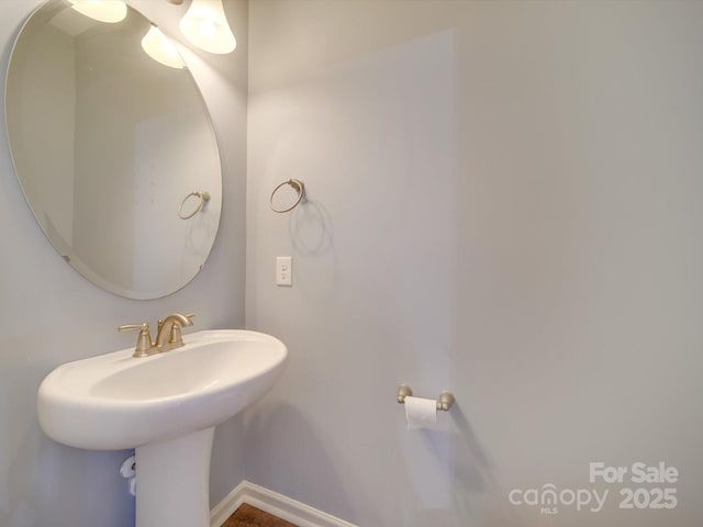 120 Prairie View Ct, Belmont, NC 28012 - bathroom with baseboards and a sink