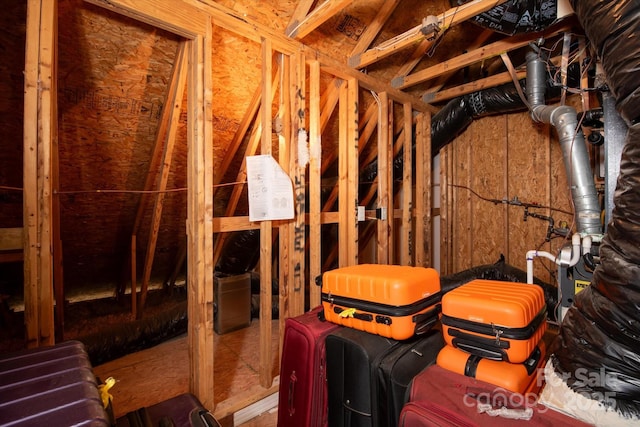 1498 Burrell Ave NW, Concord, NC 28027 - view of unfinished attic