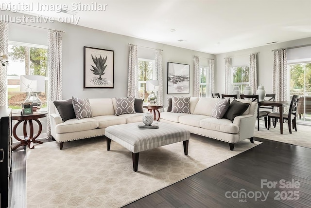 497 Lenswood Ct, Denver, NC 28037 - living area featuring light wood finished floors