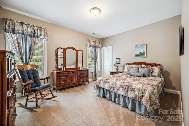 16547 Bastille Dr, Charlotte, NC 28278 - bedroom featuring carpet and baseboards