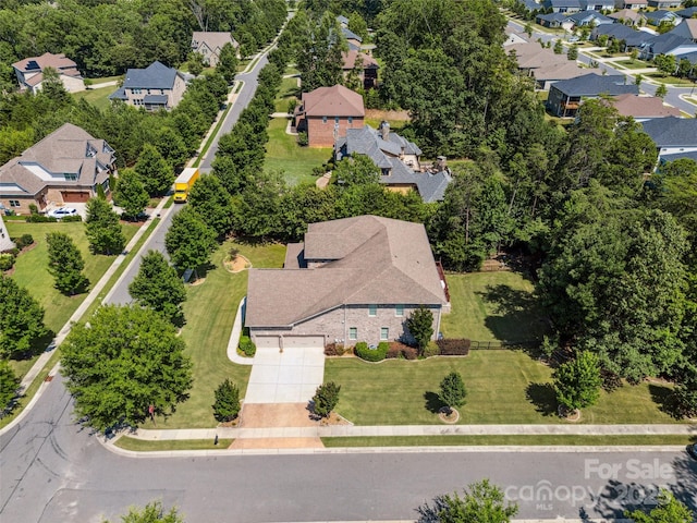 16547 Bastille Dr, Charlotte, NC 28278 - aerial perspective of suburban area