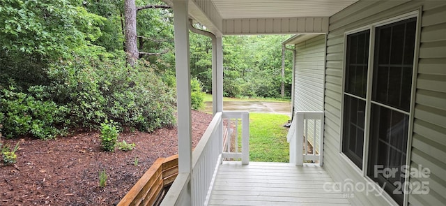 221 Flat Branch Trl, Mill Spring, NC 28756 - view of porch