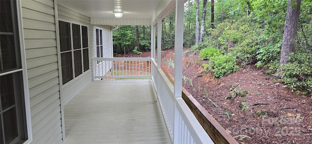 221 Flat Branch Trl, Mill Spring, NC 28756 - view of porch