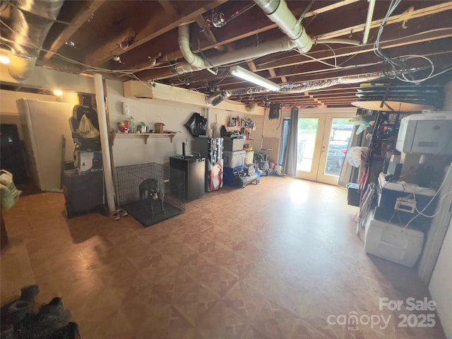 803 Bannon Pl, Lenoir, NC 28645 - below grade area featuring tile patterned floors