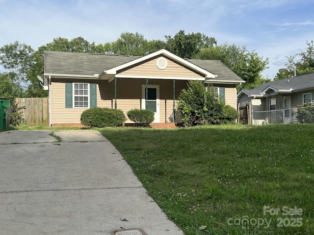 1714 Maribel Ave, Charlotte, NC 28216 - view of ranch-style house