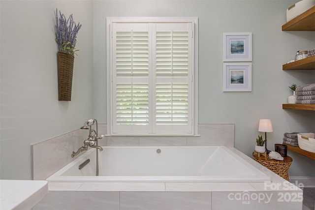 3 Chickadee Ln, Fairview, NC 28730 - bathroom featuring a garden tub