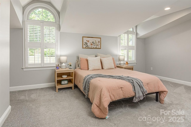 3 Chickadee Ln, Fairview, NC 28730 - carpeted bedroom with lofted ceiling and baseboards