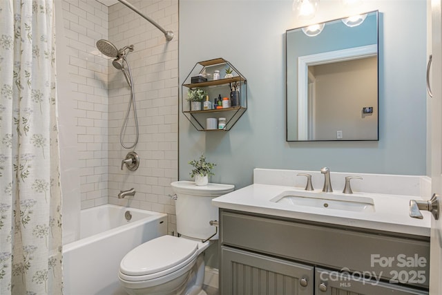 3 Chickadee Ln, Fairview, NC 28730 - full bathroom with vanity and shower / bathtub combination with curtain