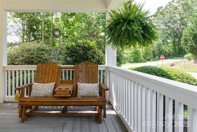 3 Chickadee Ln, Fairview, NC 28730 - view of wooden terrace