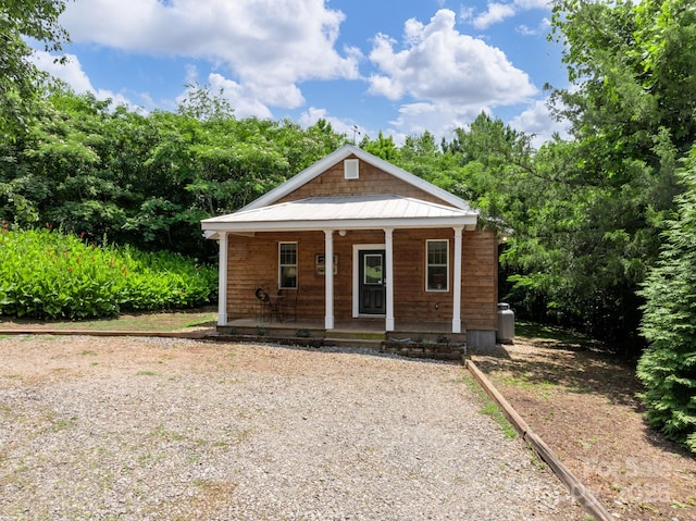 2784 Pea Ridge Rd, Mill Spring, NC 28756 - view of front of house with covered porch
