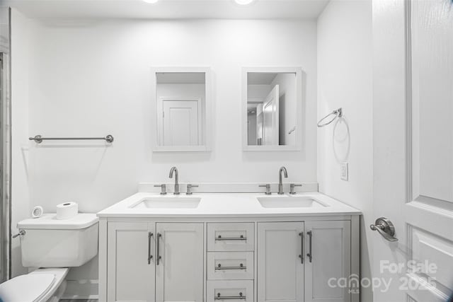 1315 E Blvd Unit 321, Charlotte, NC 28203 - full bath with toilet and double vanity