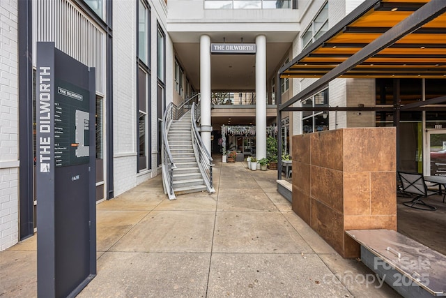 1315 E Blvd Unit 321, Charlotte, NC 28203 - view of property's community with stairway