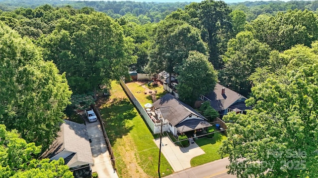 840 10th Street Blvd NW, Hickory, NC 28601 - bird's eye view of a forest