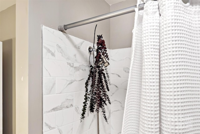 233 Church St, Ellenboro, NC 28040 - full bath with a shower with curtain