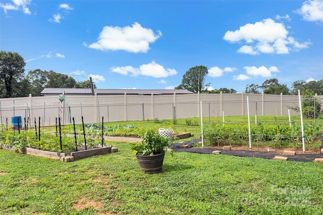 233 Church St, Ellenboro, NC 28040 - view of yard with a vegetable garden