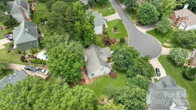 9040 Scottsboro Dr, Huntersville, NC 28078 - aerial overview of property's location with nearby suburban area