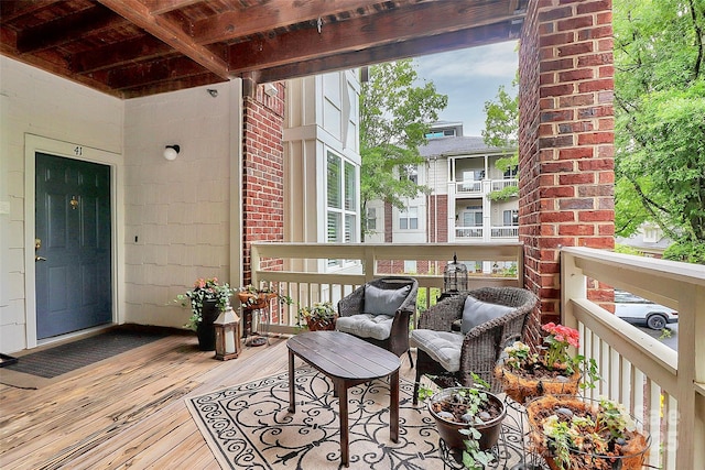 921 NE Dr, Davidson, NC 28036 - view of wooden terrace