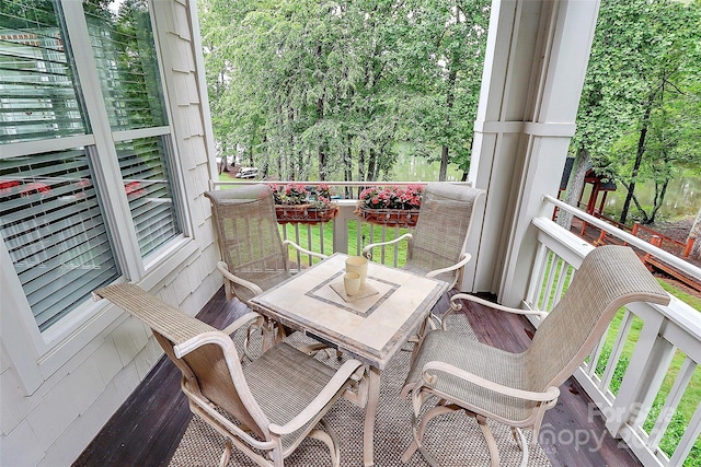 921 NE Dr, Davidson, NC 28036 - view of balcony