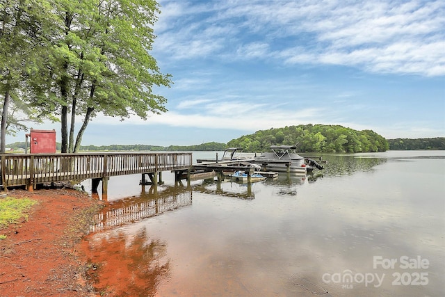 921 NE Dr, Davidson, NC 28036 - dock area with a water view
