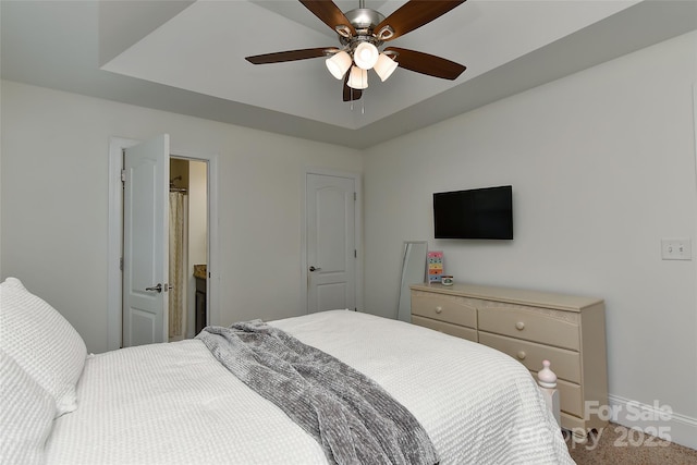 3913 Widgeon Way, Waxhaw, NC 28173 - bedroom with light carpet and ceiling fan