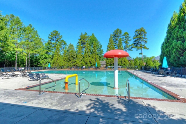 3913 Widgeon Way, Waxhaw, NC 28173 - community pool featuring a patio area